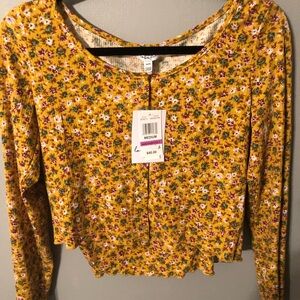 Love, fire long sleeve top